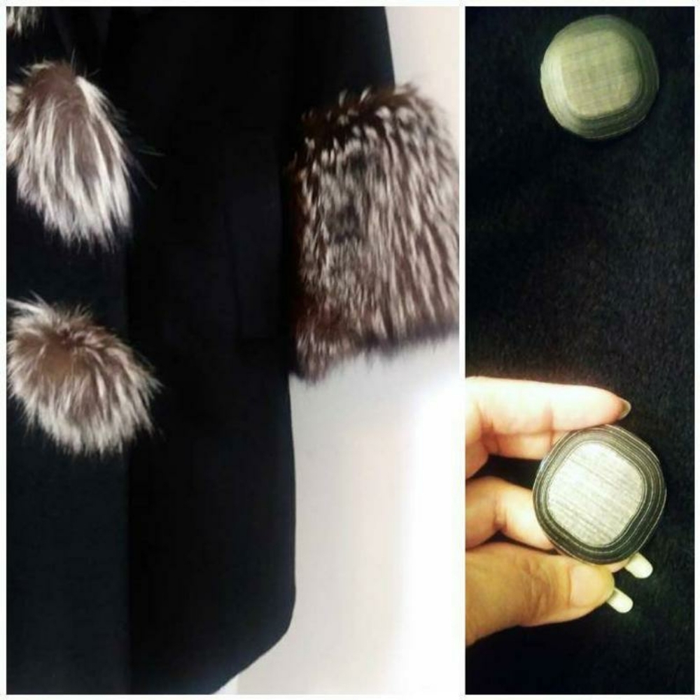 SOLD💖 Bergdorf Goodman New York Plaza Fur collar - Picture 8 of 12